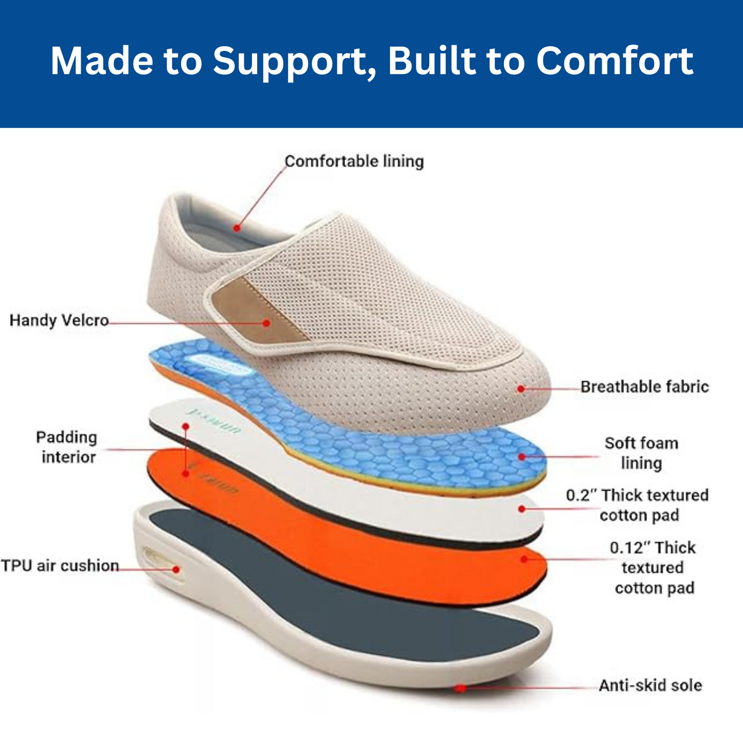 Wide Comfort Shoes