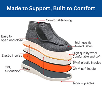 SootheSteps™ High Wide Comfort Shoes